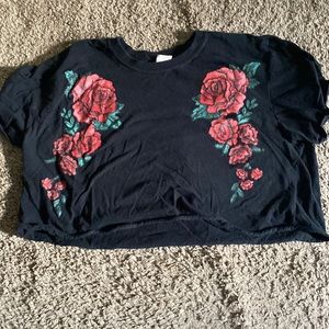 Rose Crop Top